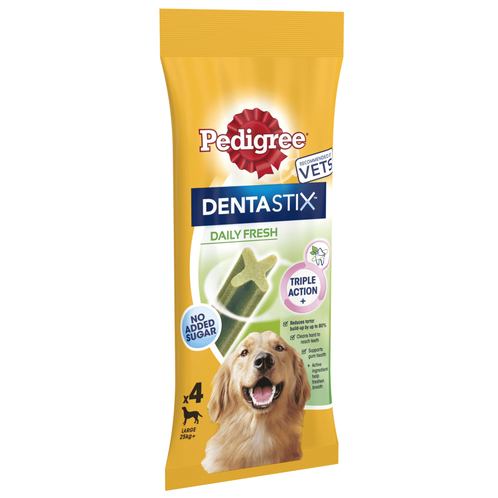PEDIGREE® DENTASTIX™ Fresh Daily Dental Chews Large Dog 4, 21 Sticks