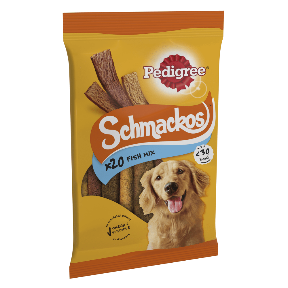 PEDIGREE® SCHMACKOS™ Dog Treats with Fish 20 Sticks