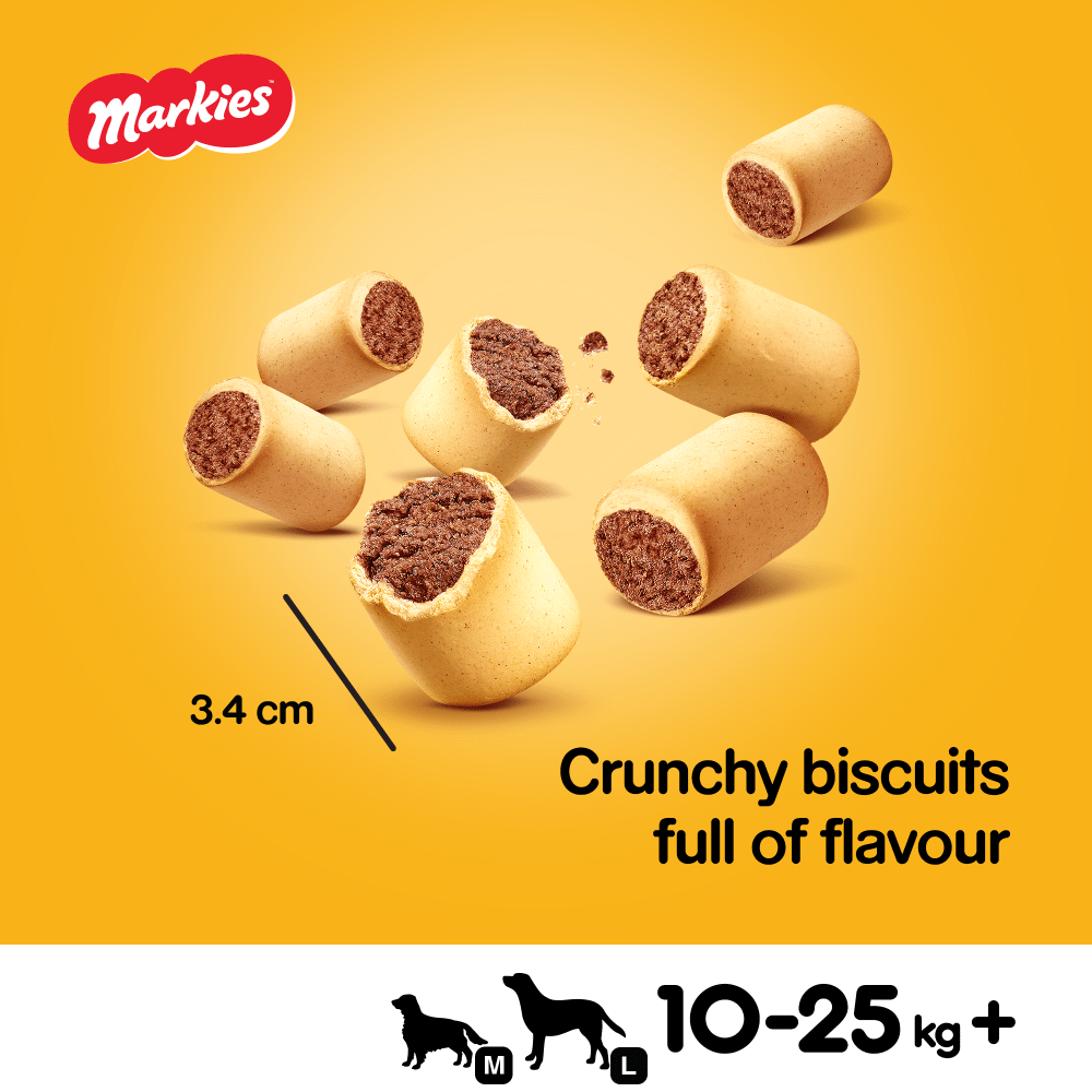 PEDIGREE® MARKIES™ Biscuits Dog Treats with Marrowbone 500g, 1.5kg, 12.5kg