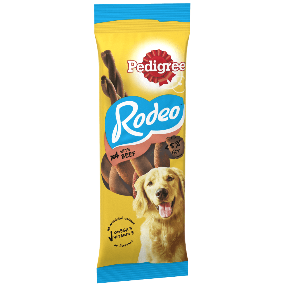 PEDIGREE® RODEO™ Dog Treats with Beef 4, 7 Sticks