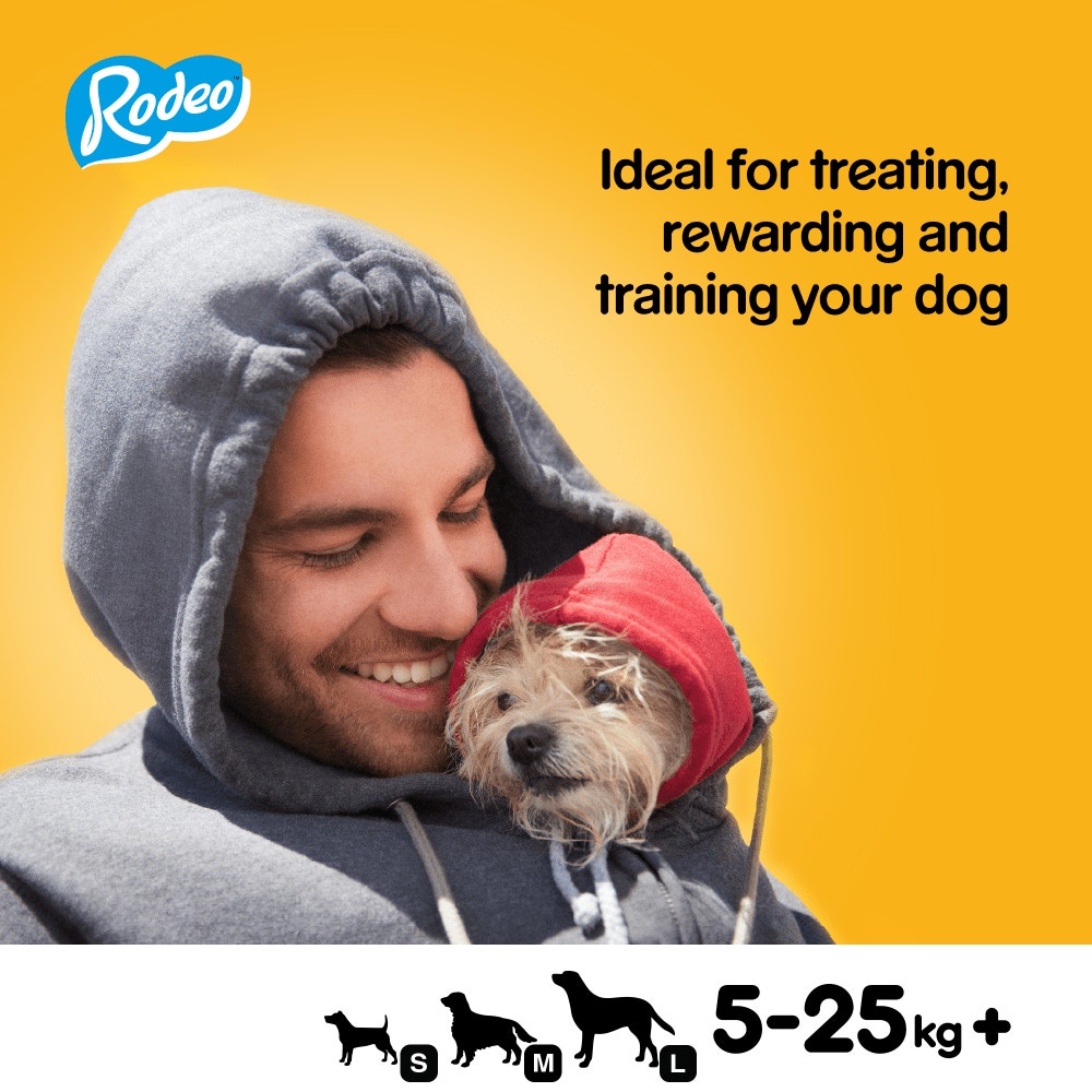 PEDIGREE® RODEO™ Dog Treats with Beef 123g, 70g