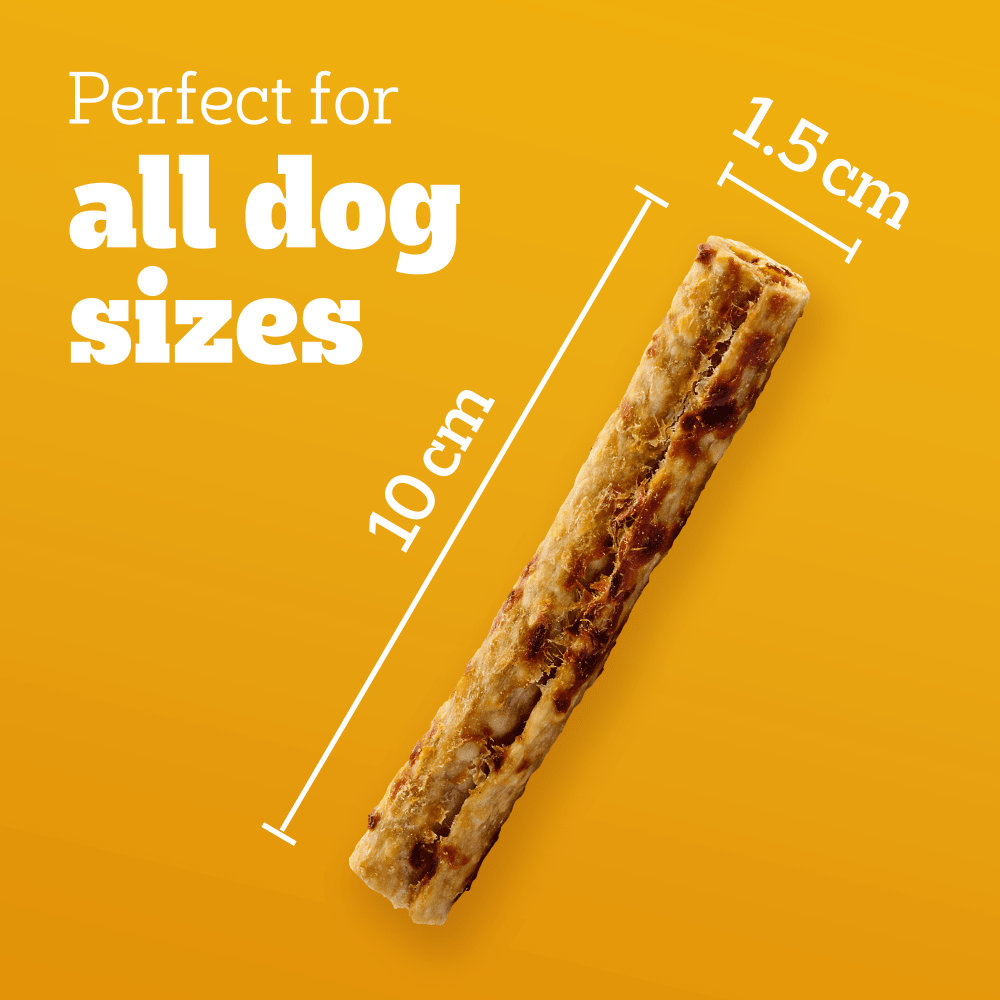 PEDIGREE® RANCHOS™ LASTIN LAYERS' Dog Chew Treat Chicken 12 x 40g  Mega Box