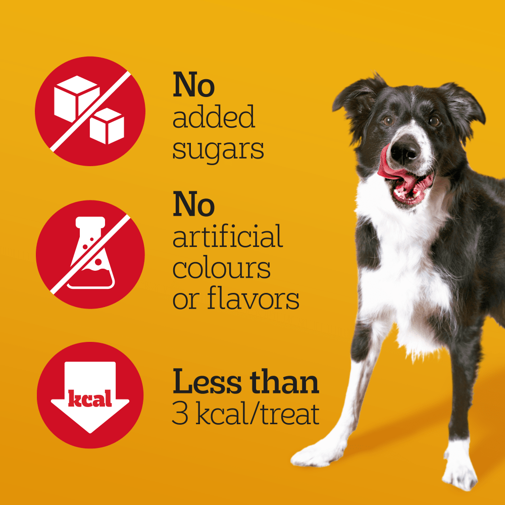 PEDIGREE® RANCHOS™ Dog Training Treat Cubes, With 100% Natural Duck, 70g