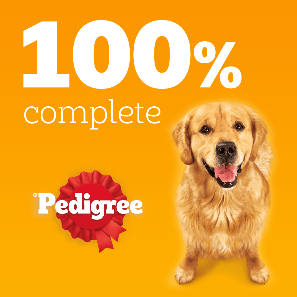 PEDIGREE® COMPLETE™ Adult Dry Dog Food Poultry and Vegetables 12kg,3kg