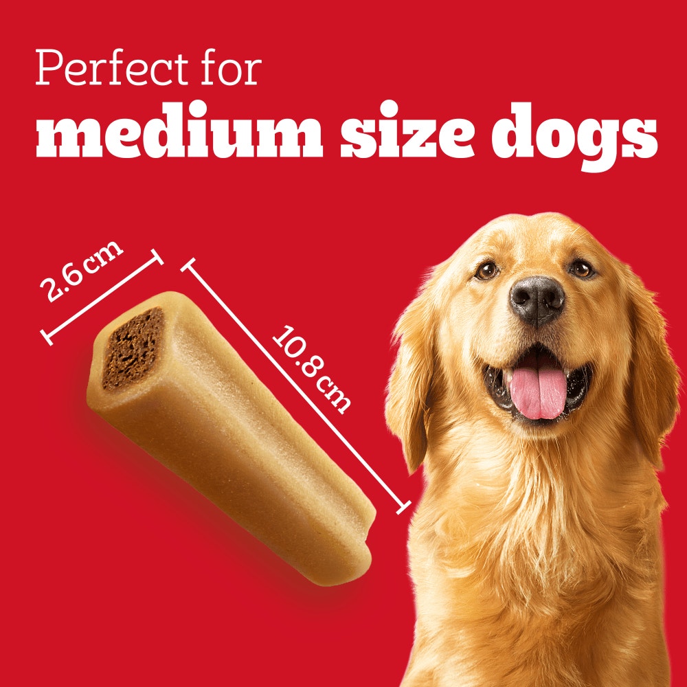 PEDIGREE JUMBONE Medium Dog Treats Beef and Poultry 2 Chews