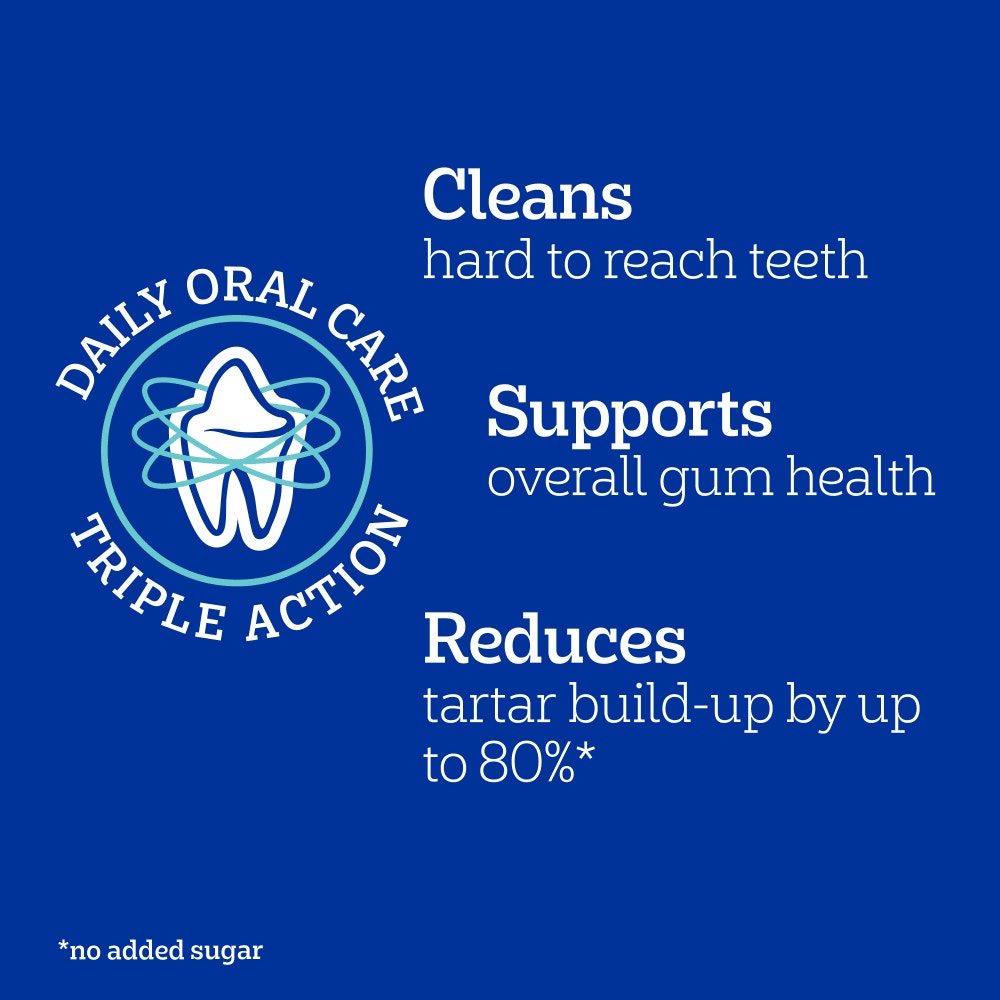 PEDIGREE® DENTASTIX™ Daily Dental Chews Medium Dog Treat 2.7kg, 1.44kg, 720g, 128g, 77g