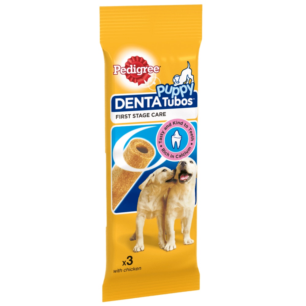 PEDIGREE® DENTATUBOS™ Puppy Dog Dental Treats 3 Sticks 72g