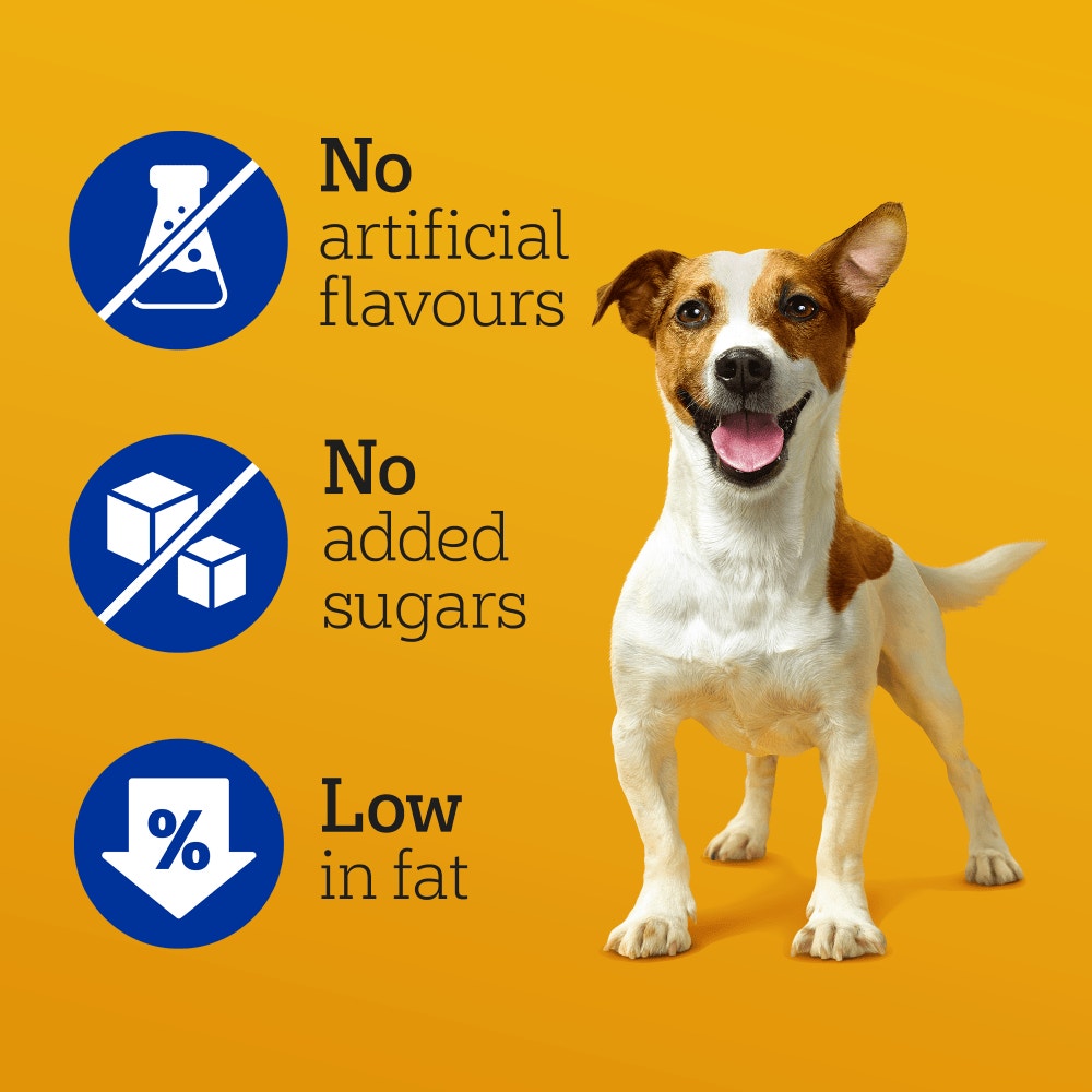 PEDIGREE® DENTASTIX™ CHEWY CHUNX™ Mini Adult Small Dog Treat Beef 68g