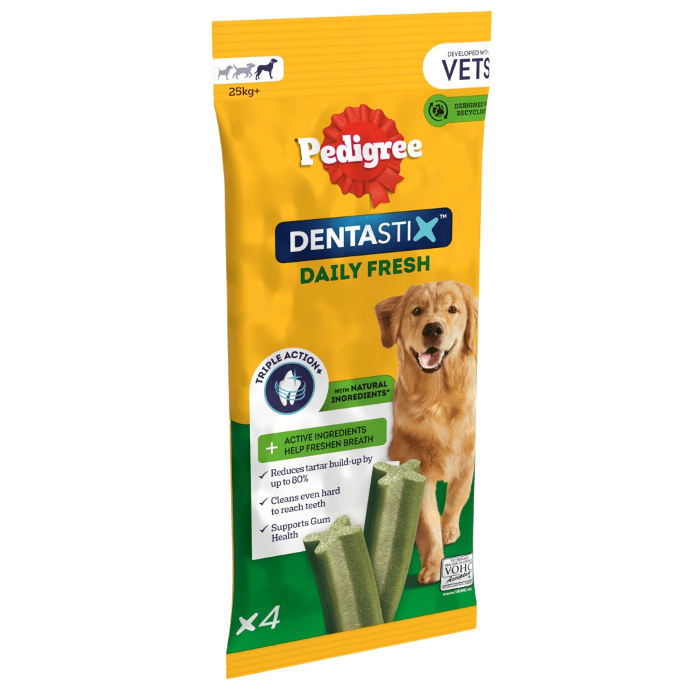 PEDIGREE® DENTASTIX™ Fresh Daily Dental Chews Large Dog Treat 810g,154g
