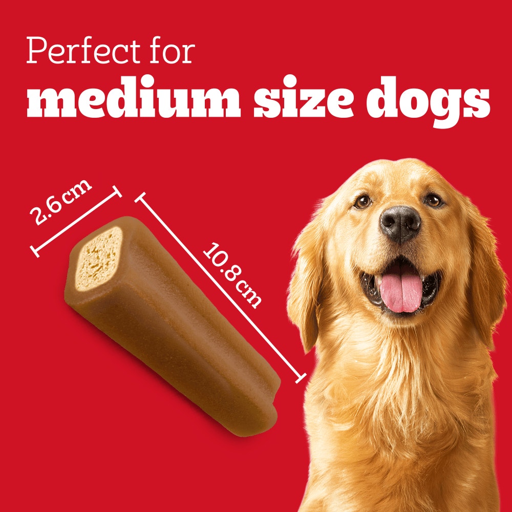 PEDIGREE JUMBONE Medium Dog Treats Chicken and Lamb 2 Chews