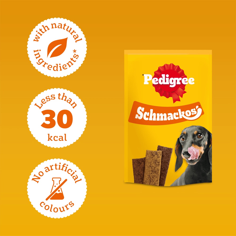PEDIGREE SCHMACKOS Fish Mix Dog Treats 20 Strips