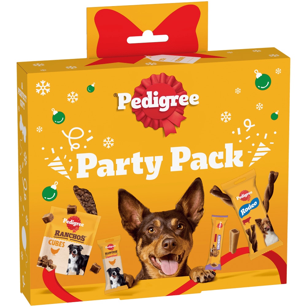PEDIGREE Party Pack Dog Treat Selection Box 241g
