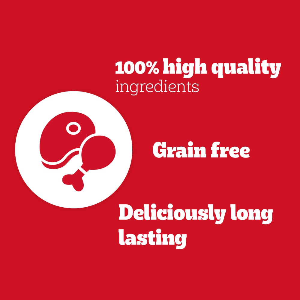 PEDIGREE® RANCHOS™ LASTIN LAYERS' Dog Chew Treat Chicken 12 x 40g  Mega Box