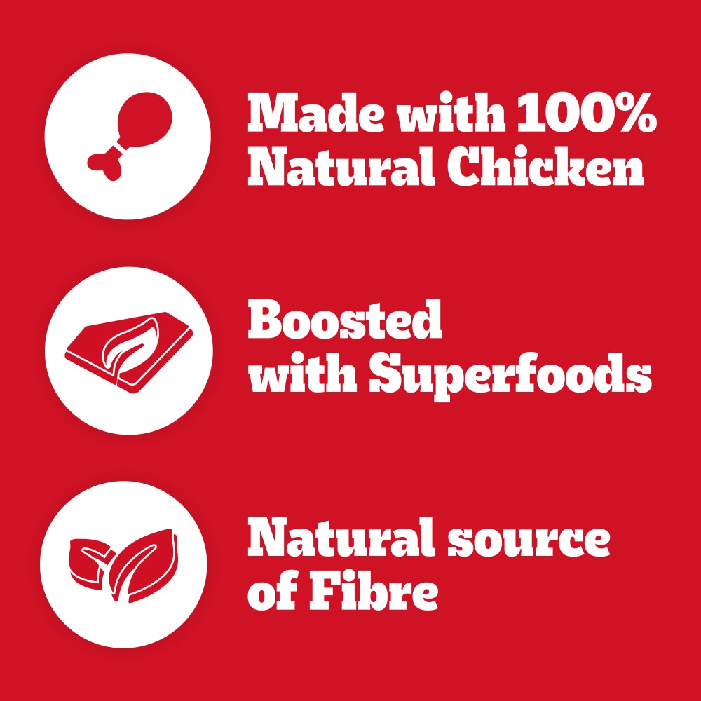 PEDIGREE® RANCHOS™ SUPERFOOD Chicken Dog Treat Sweet Potato Wholegrain 70g