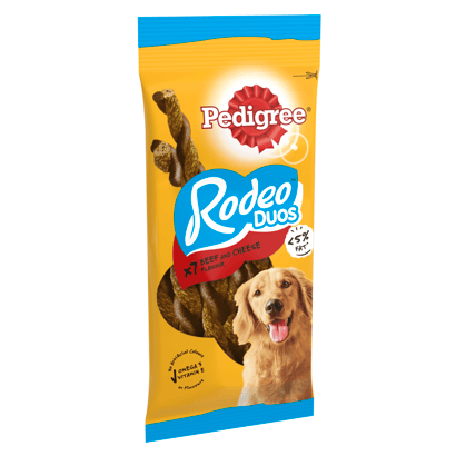 RODEO™ Duos Dog Treats with Beef & Cheese
