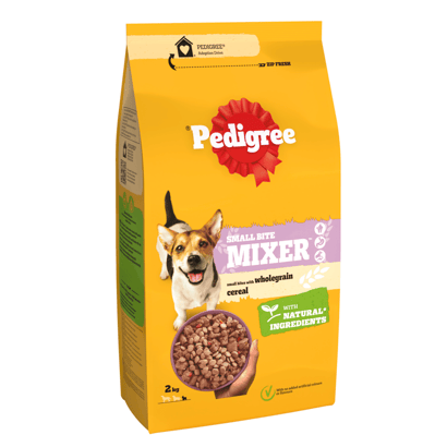 MIXER™ Small Bite Adult Small Dog Dry Food with Wholegrain Cereal