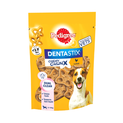 DENTASTIX™ CHEWY CHUNX™ Mini Dog Treat Chicken Flavour