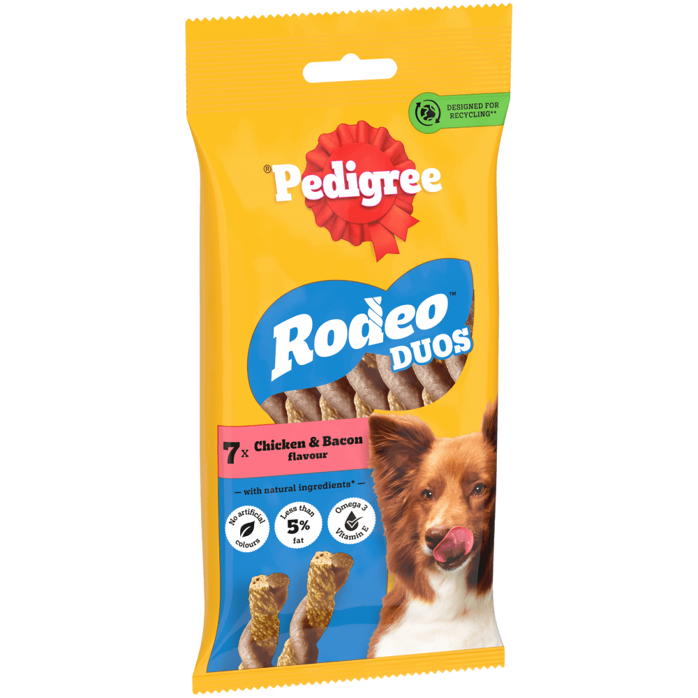 RODEO™ DUOS Adult Dog Treats Chicken & Bacon