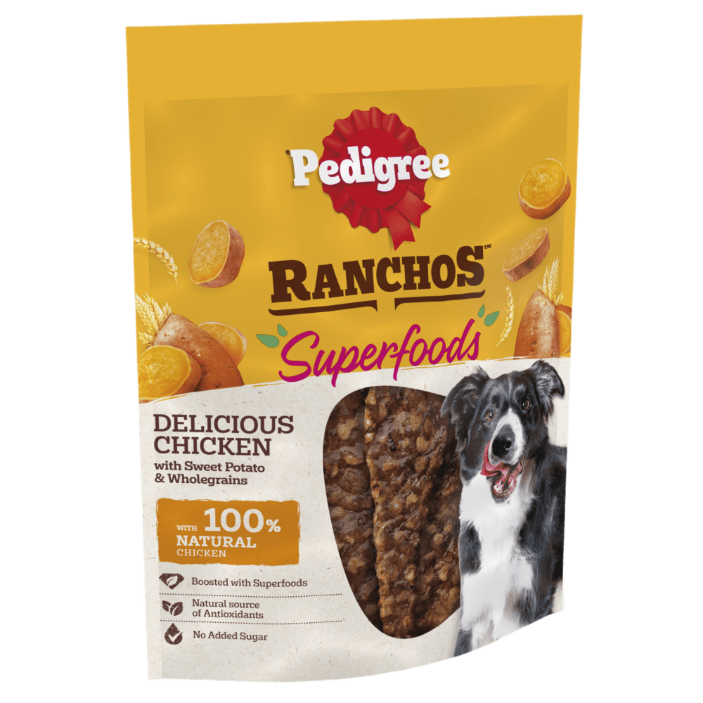 RANCHOS™ SUPERFOOD Chicken Dog Treat Sweet Potato Wholegrain
