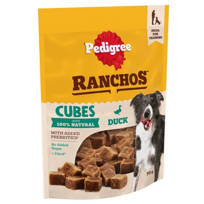RANCHOS™ Dog Training Treat Cubes, With 100% Natural Duck