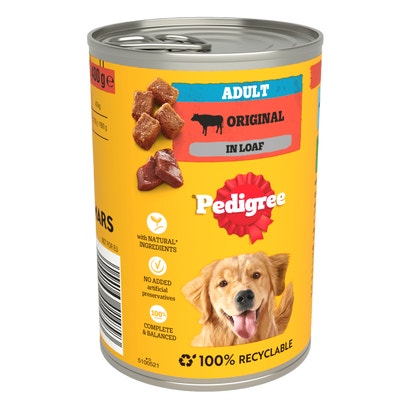 Adult Wet Dog Food Original in Loaf Can