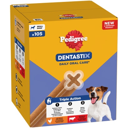 DENTASTIX Daily Dental Chews Small Dog Chicken & Beef